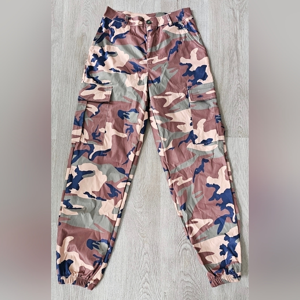 XSmall Camo Cargo Joggers